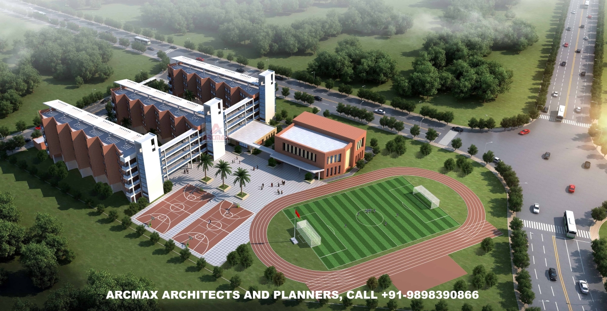 indian school building design